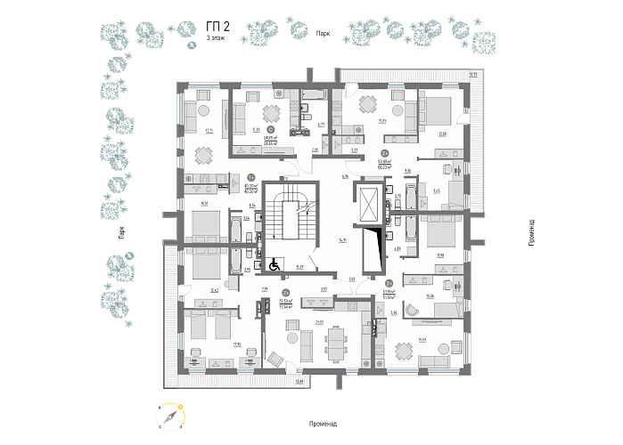 Квартира  №15