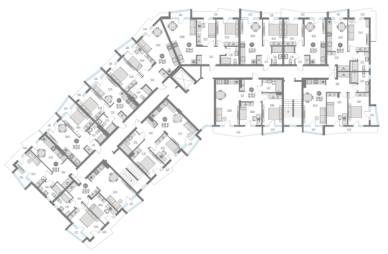 Квартира  №43