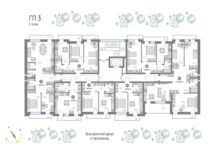 Квартира  №18