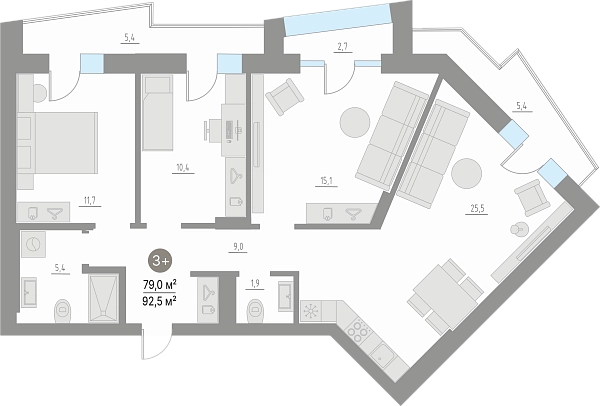 Квартира №25