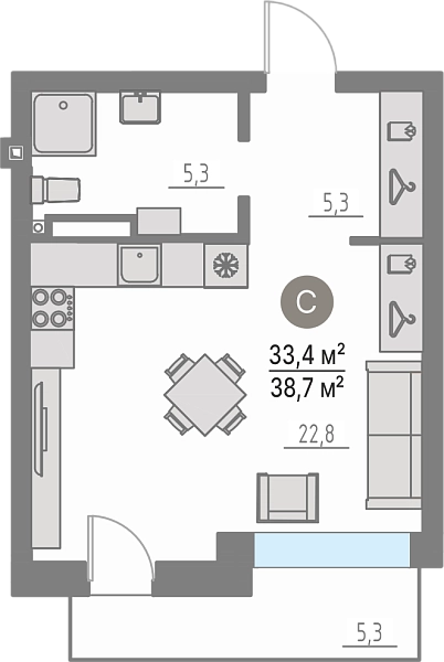 Квартира №15