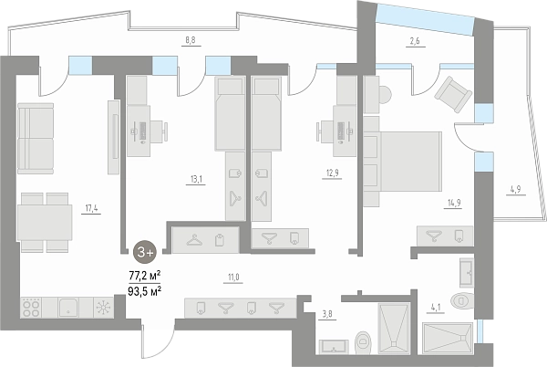 Квартира №18